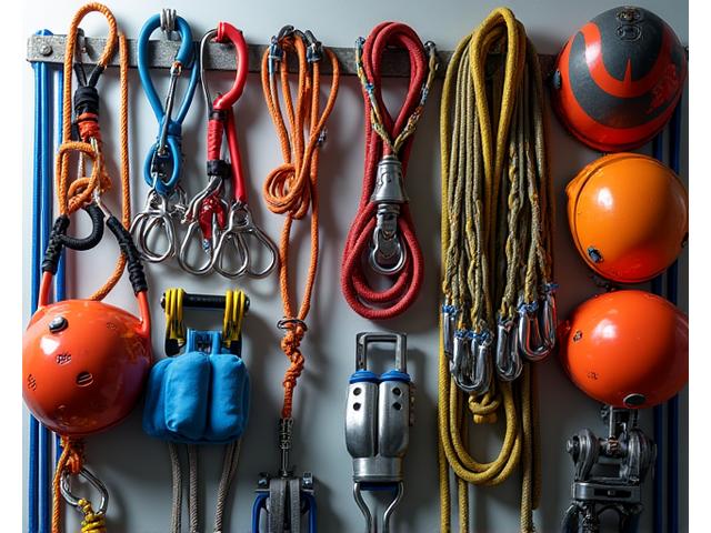 Equipo de escalada profesional